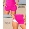 imageWomen Tankini Swimsuit with Shorts  Two Piece Tummy Control Bathing Suit with Pockets 2025 SwimwearPink