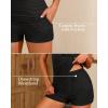 imageWomen Underwire Tankini Swimsuit with Shorts  Two Piece Tummy Control Bathing Suit 2025 Swimwear with PocketsBlack