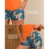 imageWomen Underwire Tankini Swimsuit with Shorts  Two Piece Tummy Control Bathing Suit 2025 Swimwear with PocketsOrange Floral