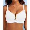 imageV Wired Bikini Top Only  Vintage Swim Top Padded Bra SwimsuitsWhite