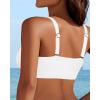 imageV Wired Bikini Top Only  Vintage Swim Top Padded Bra SwimsuitsWhite