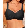 imageWomen Underwire Bikini Top  Push Up Swim Top Only 2025 Padded Swimsuit Bra Bathing Suit Tops