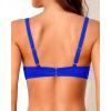imageWomen Underwire Bikini Top  2025 Push Up Swimsuit Tops Padded Bra Bathing SuitRoyal Blue
