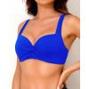 imageWomen Underwire Bikini Top  2025 Push Up Swimsuit Tops Padded Bra Bathing SuitRoyal Blue