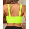 imageWomens Bikini Top  Supportive Swimsuit for Large Bust  2025 Cut Out Twist Swim TopNeon Yellow