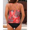imageYonique womens TankiniRed Floral