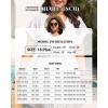 imageYonique Plus Size Swimsuit Cover Up Women  Button Down Bathing Suit Coverup 2025 V Neck Hollow Out Beach Dress SwimwearBlack