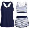 Navy Striped