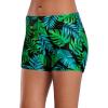 image:imageYonique Womens Swim Shorts Solid Tankini Bottoms Swimsuit BottomsAvailable in PlusGreen Leaf