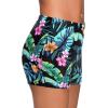 image:imageYonique Womens Swim Shorts Solid Tankini Bottoms Swimsuit BottomsAvailable in PlusTropic Leaves
