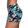 image:imageYonique Womens Swim Shorts Solid Tankini Bottoms Swimsuit BottomsAvailable in PlusTropic Leaves