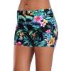 image:imageYonique Womens Swim Shorts Solid Tankini Bottoms Swimsuit BottomsAvailable in PlusTropic Leaves