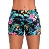 image:imageYonique Womens Swim Shorts Solid Tankini Bottoms Swimsuit BottomsAvailable in PlusTropic Leaves