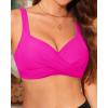 image:imageWomen Underwire Bikini Top  Push Up Swim Top Only 2025 Padded Swimsuit Bra Bathing Suit TopsPink