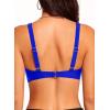 image:imageWomen Underwire Bikini Top  Push Up Swim Top Only 2025 Padded Swimsuit Bra Bathing Suit TopsRoyal Blue