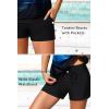 image:imageYonique Blouson Tankini Swimsuits for Women 2 Piece Bathing Suits Tops with Boyshorts Modest Loose Fit SwimwearAqua Gradient