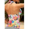 image:imageHalter Tankini Tops for Women  Tummy Control Swimsuit Top Only 2026 Push Up Bathing Suit Tank Top No BottomColorful Floral 01