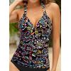 image:imageHalter Tankini Tops for Women  Tummy Control Swimsuit Top Only 2026 Push Up Bathing Suit Tank Top No BottomColorful Paisley