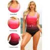 image:imageTankini Tops for Women  Tummy Control Swimsuit Top Only 2026 Modest Bathing Suit Tank Top No BottomRed Gradient