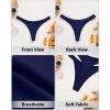 image:imageWomens Thong High Cut Swimsuit Bottom  Bikini Bathing Suit Bottom OnlyNavy Blue