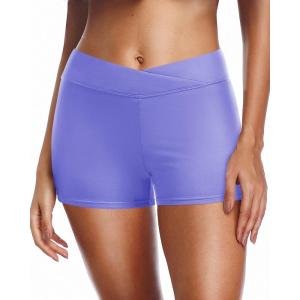 image:imageYonique Womens Swim Shorts Bathing Suits Bottoms Swimsuit BottomsAvailable in PlusBlue Purple