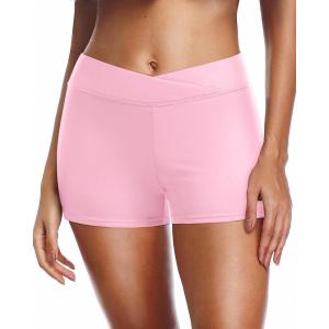 image:imageYonique Womens Swim Shorts Bathing Suits Bottoms Swimsuit BottomsAvailable in PlusLight Pink