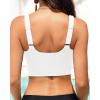 image:imageWomen Sports Bra Swimsuit Top  Crop Bikini Top Only Modest Bathing Suit 2025 Square Neck SwimwearWhite