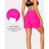 image:imageWomen Swim Board Shorts  5 High Waisted Bathing Suit Shorts with Pockets Tummy Control Swimsuit Bottom 2025 BoyshortsHot Pink