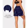 image:imageWomen Swim Board Shorts  5 High Waisted Bathing Suit Shorts with Pockets Tummy Control Swimsuit Bottom 2025 BoyshortsNavy Blue