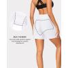 image:imageWomen Swim Board Shorts  5 High Waisted Bathing Suit Shorts with Pockets Tummy Control Swimsuit Bottom 2025 BoyshortsWhite