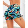 image:imageWomen Swim Shorts High Waisted Swimsuit Shorts Tummy Control Bathing Suit Bottom Plus Size BoyshortsTropic Leaves