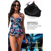 image:imageWomen Underwire Tankini Top  Flowy Swimsuit Top Only Push Up Twist Bathing Suit No Bottom 2026Colorful Floral