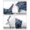 image:imageYonique Plus Size Swim Dress  One Piece Swimsuit for Women Tummy Control Bathing Suit Modest Skirted Swimwear 2026Palm Leaves
