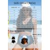 image:imageYonique High Waisted Two Piece SwimsuitWomens Bikini Set Tummy Control Bathing Suit Modest Full Coverage Bikini 2025Black