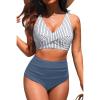 Striped and Blue