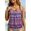 image:imageYonique Modest Tankini Tops for Women  Loose Fit Swim Tops No BottomPink Tribal