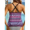 image:imageYonique Modest Tankini Tops for Women  Loose Fit Swim Tops No BottomPink Tribal