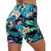 image:imageYonique Womens Swim Shorts High Waisted Swim Bottoms Tummy Control Bathing Suit Bottom Boy ShortsAvailable in PlusTropic Leaves