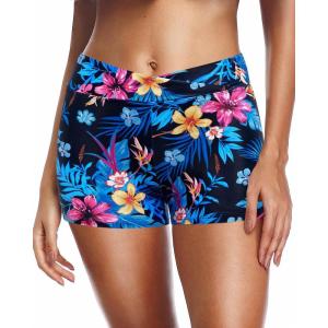 image:imageYonique Womens Swim Shorts Bathing Suits Bottoms Swimsuit BottomsAvailable in PlusBlue Floral