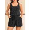 image:imageYonique Terry Cloth Cover Ups  Hooded Cotton Swim Sun Coverup with Zipper Pockets Beach SwimsuitsBlack1
