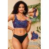 image:imageWomen Sport Bra Swimsuit Top  Swim Bra Bikini Top Only Scoop Neck Bathing Top 2025 SwimwearStarry Sky