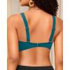 image:imageWomen Sport Bra Swimsuit Top  Swim Bra Bikini Top Only Scoop Neck Bathing Top 2025 SwimwearUnderwire Teal