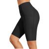 image:imageYonique Womens Swim Shorts High Waisted Swim Bottoms Tummy Control Bathing Suit Bottom Boy ShortsAvailable in PlusBlack 02