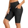 image:imageYonique Womens Swim Shorts High Waisted Swim Bottoms Tummy Control Bathing Suit Bottom Boy ShortsAvailable in PlusBlack 02