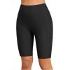 image:imageYonique Womens Swim Shorts High Waisted Swim Bottoms Tummy Control Bathing Suit Bottom Boy ShortsAvailable in PlusBlack 02