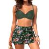 Olive Green Floral