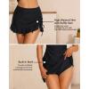 image:imageYonique Tankini with Skirt  Two Piece Swimsuit Tummy Control Bathing Suit Ruffle Swimwear 2026Black