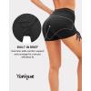 image:imageYonique Women Swim Shorts High Waisted Swimsuit Shorts Tummy Control Bathing Suit Bottom Plus Size BoyshortsBlack