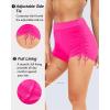 image:imageYonique Women Swim Shorts High Waisted Swimsuit Shorts Tummy Control Bathing Suit Bottom Plus Size BoyshortsHot Pink