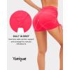image:imageYonique Women Swim Shorts High Waisted Swimsuit Shorts Tummy Control Bathing Suit Bottom Plus Size BoyshortsHot Red